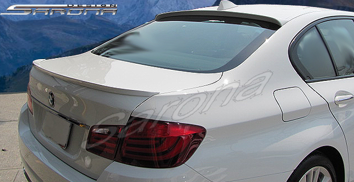 Custom BMW 5 Series Roof Wing  Sedan (2011 - 2015) - $299.00 (Manufacturer Sarona, Part #BM-028-RW)